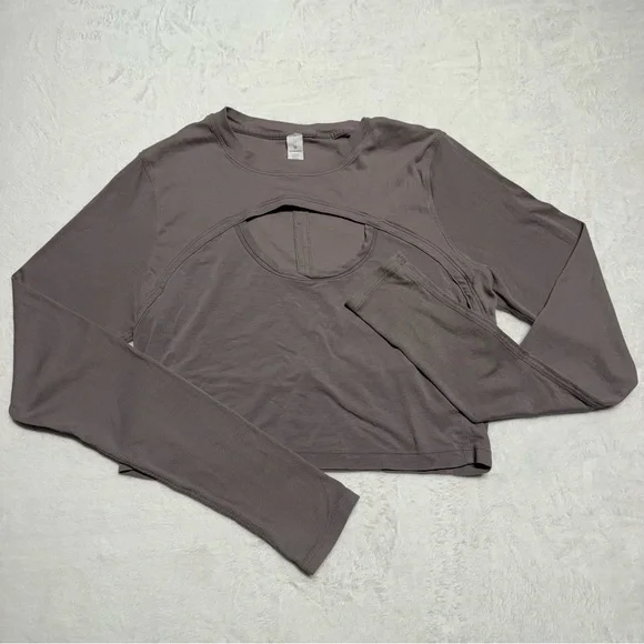 Lululemon LA Better Best Long sleeve shirt Women’s 14 - Picture 3 of 8